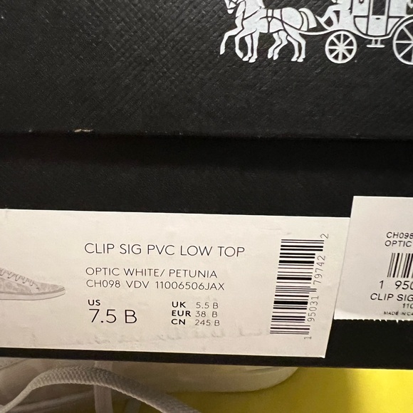 Coach sneakers - Picture 4 of 4